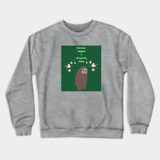 Hug A Sasquatch Crewneck Sweatshirt